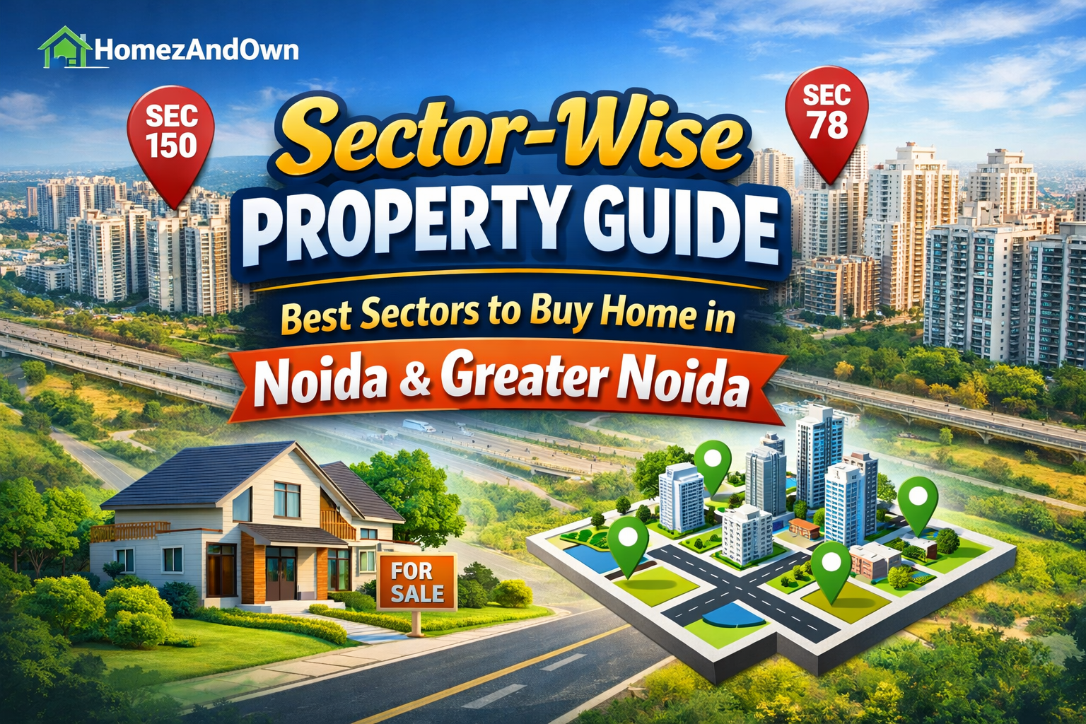Sector-Wise Property Guide Best Sectors to Buy Home in Noida & Greater Noida
