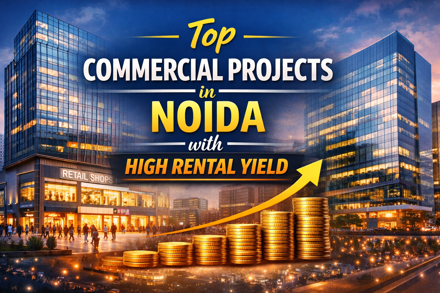 Top commercial projects in Noida